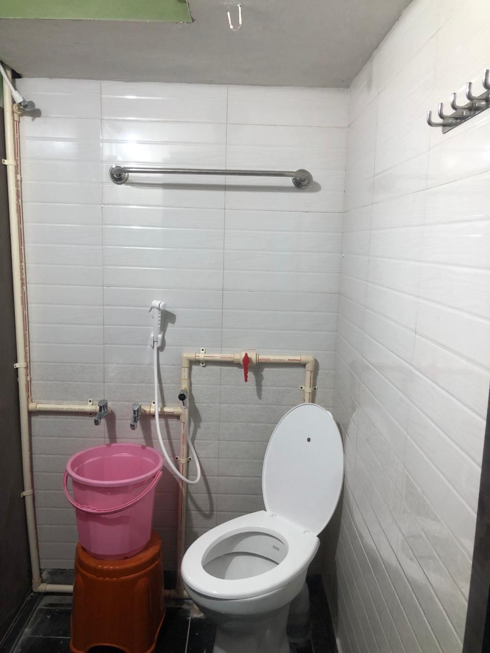 Bathroom with Western toilet
