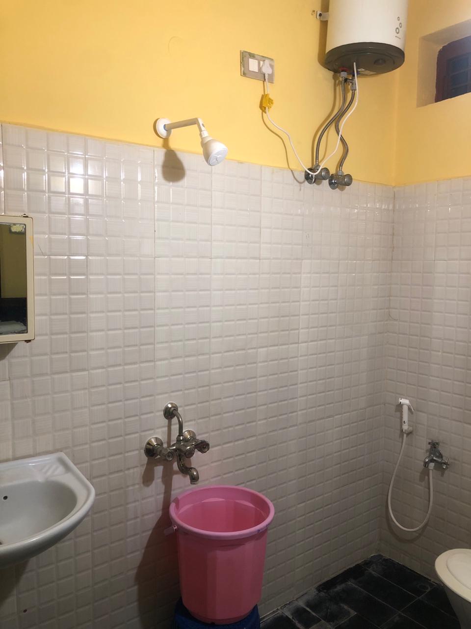 Bathroom shower and water heater